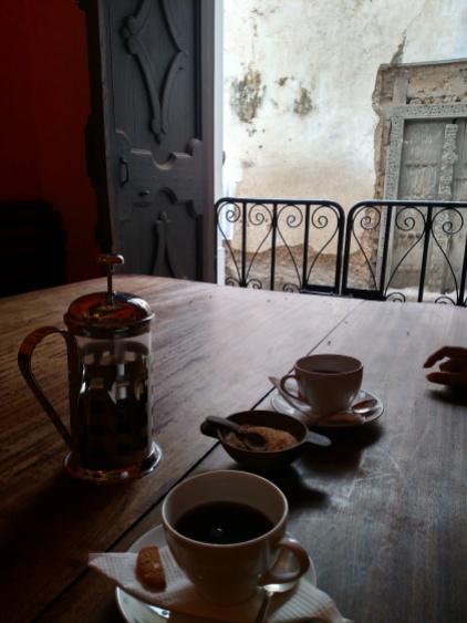 Coffee in Zanzibar's old town